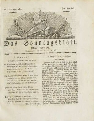 16, 1824: Stück