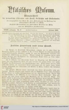 Nr. 2 (Februar 1905)