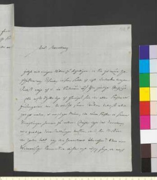 Brief von Eichstädt, Heinrich Karl Abraham an Goethe, Johann Wolfgang von