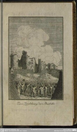 Die Zerstörung der Bastille