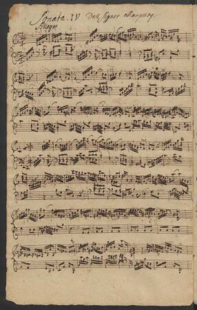 Sonaten; cemb; a-Moll