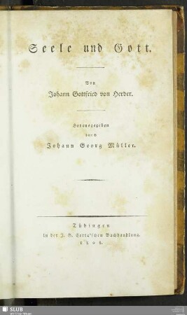 8: Seele und Gott