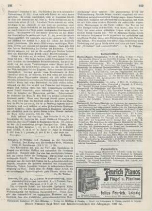 191-192 [Rezension] Dennert, Eberhard, Haeckels Weltanschauung naturwiss-krit. beleuchtet