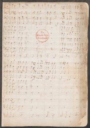 Gott du Gott Israel deinem Namen sei ewig Ehr'; V (5), orch, bc; B-Dur; P 173