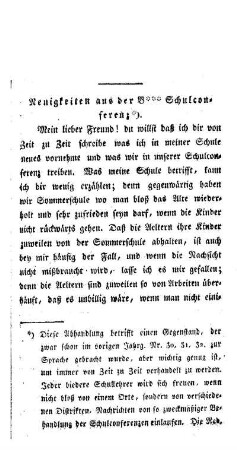 Neuigkeiten aus der B*** Schulconferenz : (Schluß folgt)