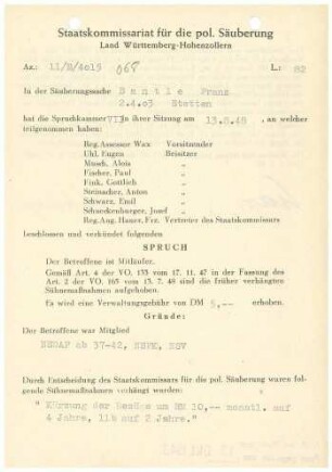 Bantle, Franz