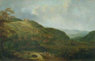 Lauterburg von Unterwohlsbach aus gesehen