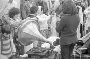 Durlacher Flohmarkt am neuen Standort im Weiherhof