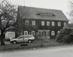 Neugersdorf, Wohnhaus : Neugersdorf. Wohnhaus, Karl-Liebknecht-Straße 39, (1835). Straßenansicht