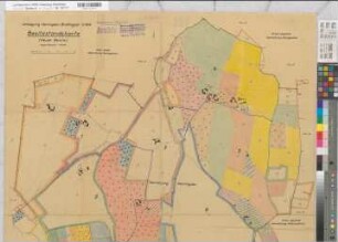 Herringsen (Bad Sassendorf), Brüllingsen (Möhnesee), Flurbereinigung Herringsen-Brüllingsen, Besitzstandskarte - neu