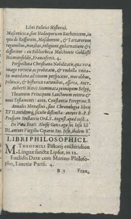 Libri Philosophici.