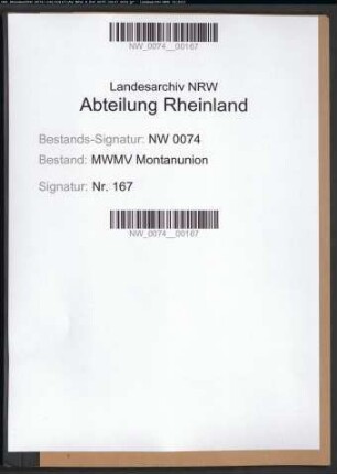 Allgemeine Informationen zur Montanunion