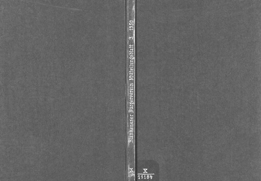 3.1950: Mitteilungsblatt // Blankeneser Bürger-Verein