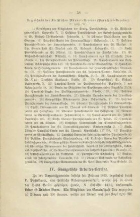 IV. Evangelische Arbeiter-Vereine