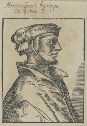Bildnis des Heinrich Cornelius Agrippa von Nettesheim