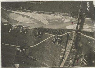 Eisenbahnbrücke bei Hochzoll (mit Einzeichnungen) (1500 m)