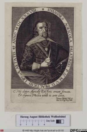 Bildnis Johann Agricola