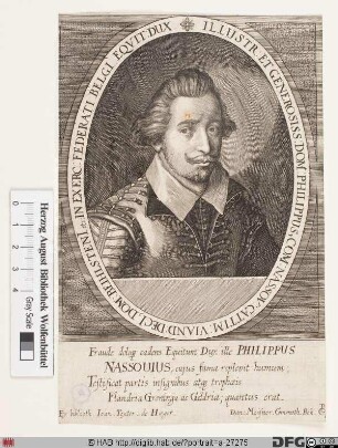 Bildnis Philipp, Graf von Nassau-Dillenburg