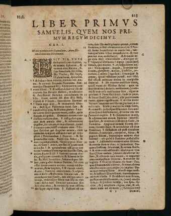 213-241, Liber primus Samuelis