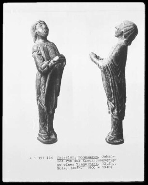 Fritzlarer Johannes der Evangelist — Kreuzigung Christi — Fritzlarer Johannes der Evangelist