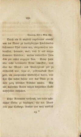 Dienstag, den 1. May 1787. - Unter Taormina, am Meer, Dienstag, den 7. May 1787.