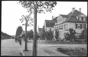 Senftenberg. Bahnhofstraße u. Albertstraße