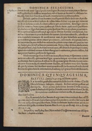 Dominica Quinquagesima,