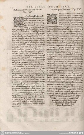 Della quintadecima casa fuori della citta. Cap. XV.