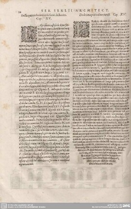 Della quintadecima casa fuori della citta. Cap. XV.