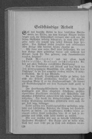 Selbständige Arbeit