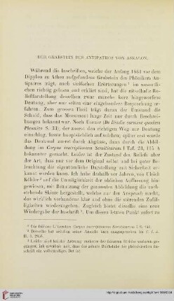 13: Der Grabstein des Antipatros von Askalon