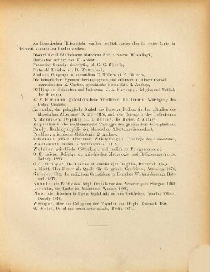 Das griechische Orakelwesen, und besonders die Orakelstätten Dodona und Delphi, I = 1886/87