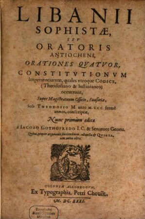 Orationes IV