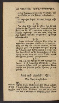 Fünf und vierzigster Titel