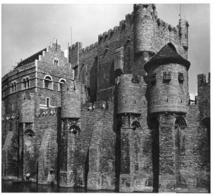 Gravensteen, Gent, Flandern, Belgien