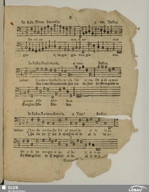 X. Anonymus: Benedicamus Domino