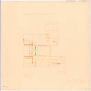 Villa von der Heydt, Berlin-Tiergarten Umbau: Grundriss Dachgeschoss 1:100