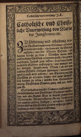 Catholicum hymnologium Germanicum Orthodoxae vereque Apostolicae Ecclesiae, [2]. Das ander Theil Christlicher Catholischer Gesengen ...