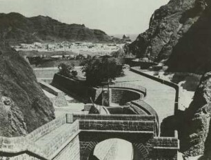 Aden, Jemen. Zisternen