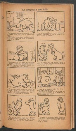 La desgracia que falla - [Cómic]