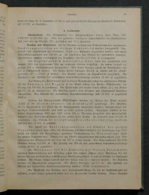 b. Tiefbauten.