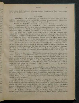b. Tiefbauten.