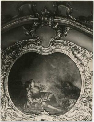 Gemälde an der Ostwand des Galeriesaals