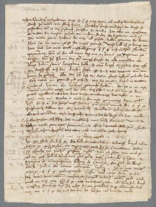 Andreas Felix von Oefele (1706-1780) Nachlass: Abschriften der Briefe von Johannes Eck an Herzog Wilhelm IV. von Bayern - BSB Oefeleana 136