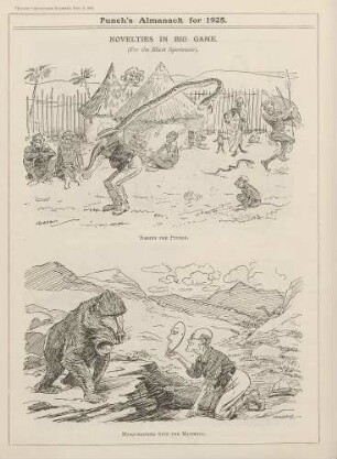 Novelties in big game. (For the Blasé Sportsman).