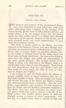 Chapter VI. Borneo - the Dyaks