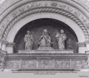 Hauptportal von San Petronio : Lünette