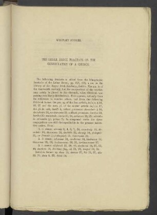 The Lebar Brecc Tractate On The Consecration Of A Church