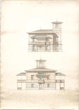 Reiffenstuel, Michael; Landhaus - Ansichten