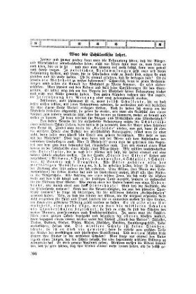 Was die Schülerliste lehrt